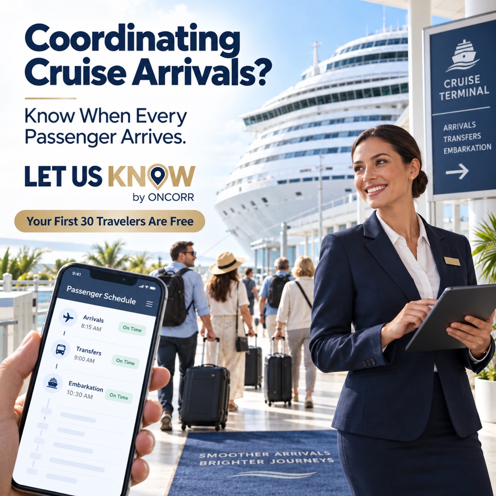 Cruise Line — LET US KNOW by ONCORR