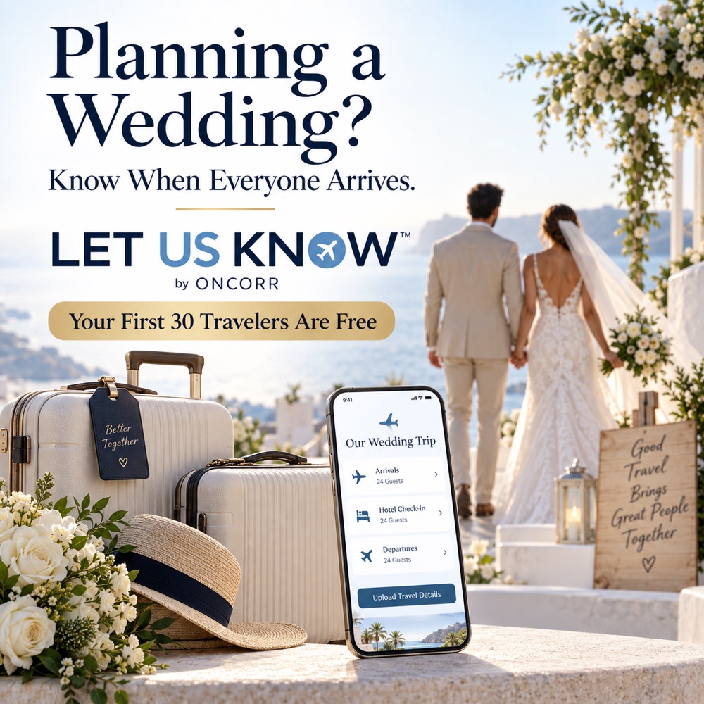 Bride, Groom, Family Member, or Wedding Planner — LET US KNOW by ONCORR